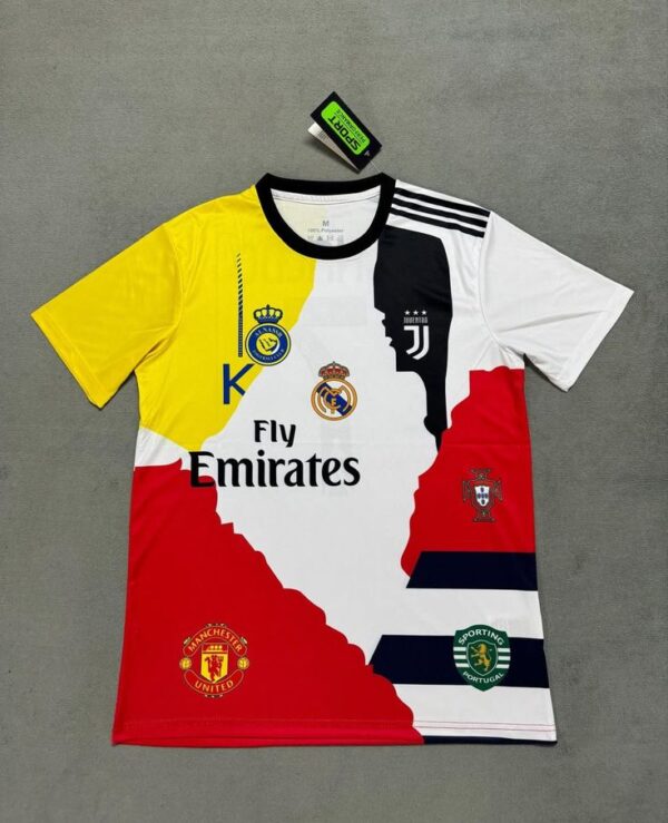 ⁦T-shirt Ronaldo édition spéciale – Tous les clubs⁩ - الصورة ⁦2⁩